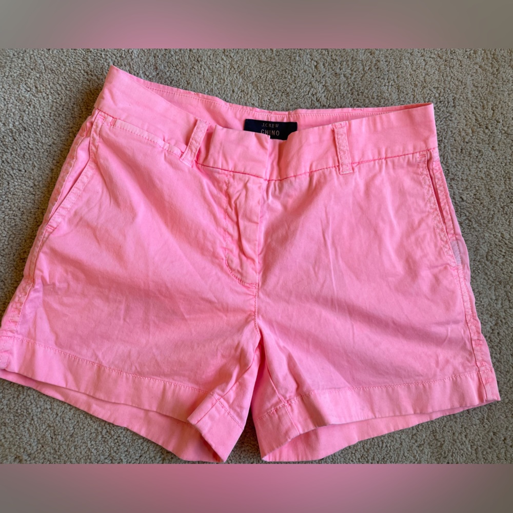 Pink Chino Shorts